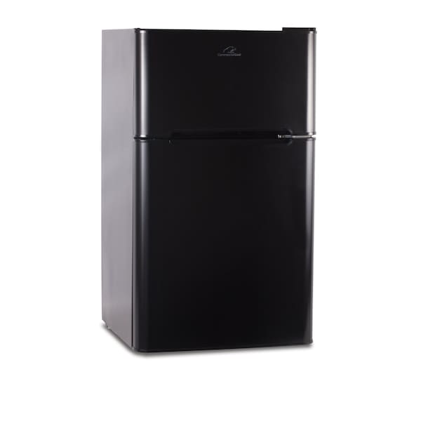 Commercial Cool 3.2 Cu. Ft. 2 Door Refrigerator , Freezer, Black CCRD32B - main